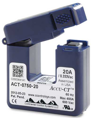 AC交流电流传感器T-ACT-0750-020(0-20安培)